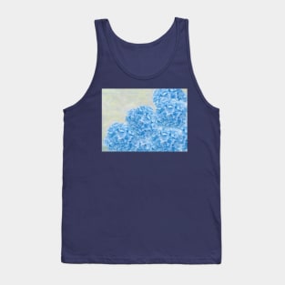 Blue Hydrangea Flowers Tank Top